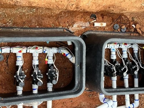 Irrigation connections — image from AAA Land Management’s existing portfolio